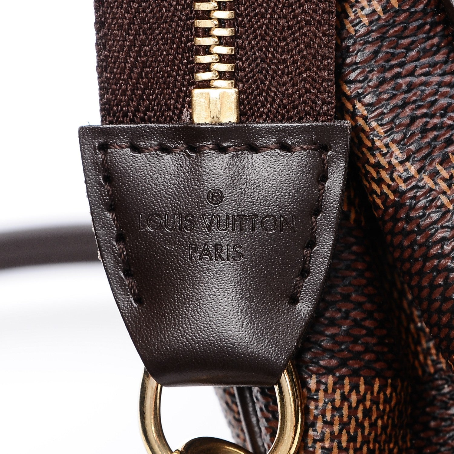 Louis Vuitton Damier Ebene Eva Clutch 5 of 8