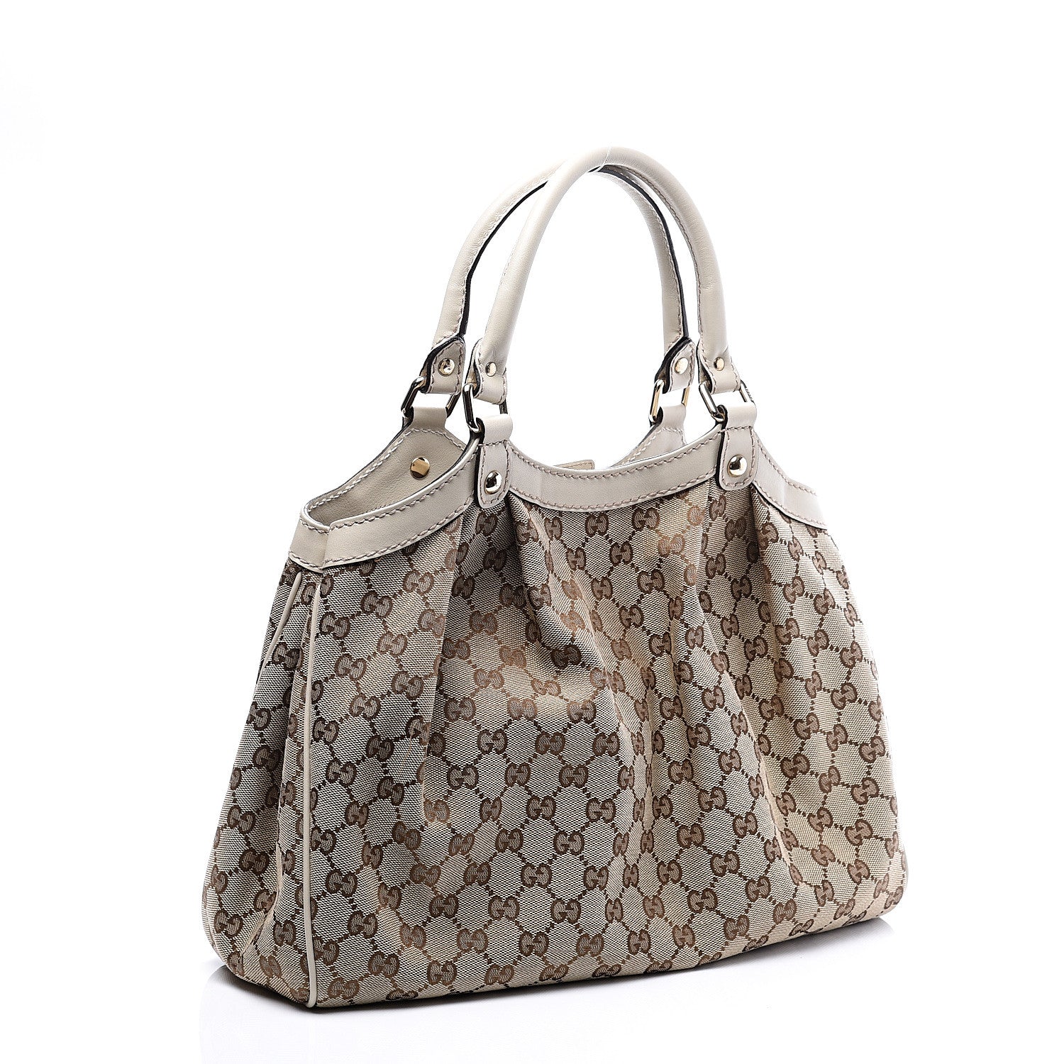 Gucci Monogram Medium Sukey Tote Off White 2 of 12