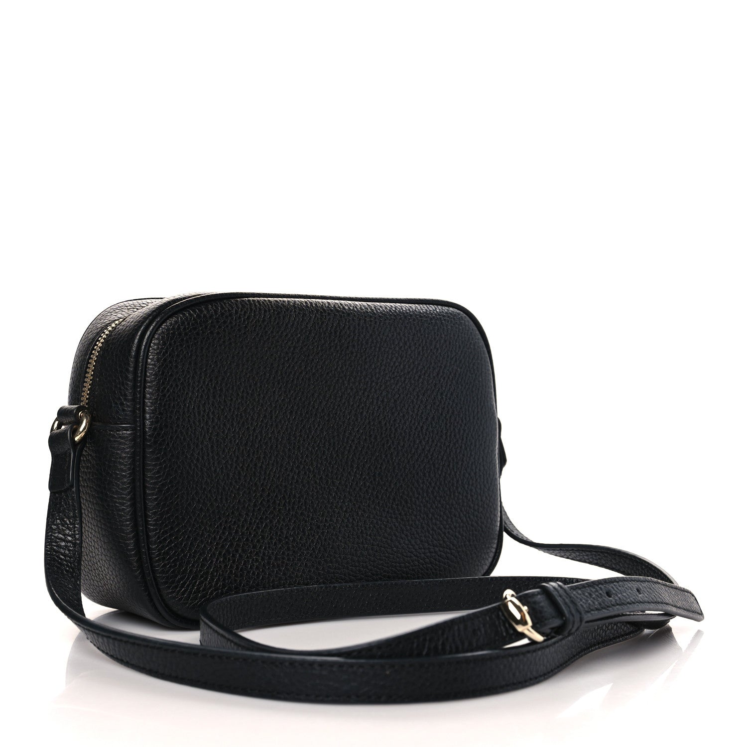 Gucci Pebbled Calfskin Small Soho Disco Bag Black 3 of 9