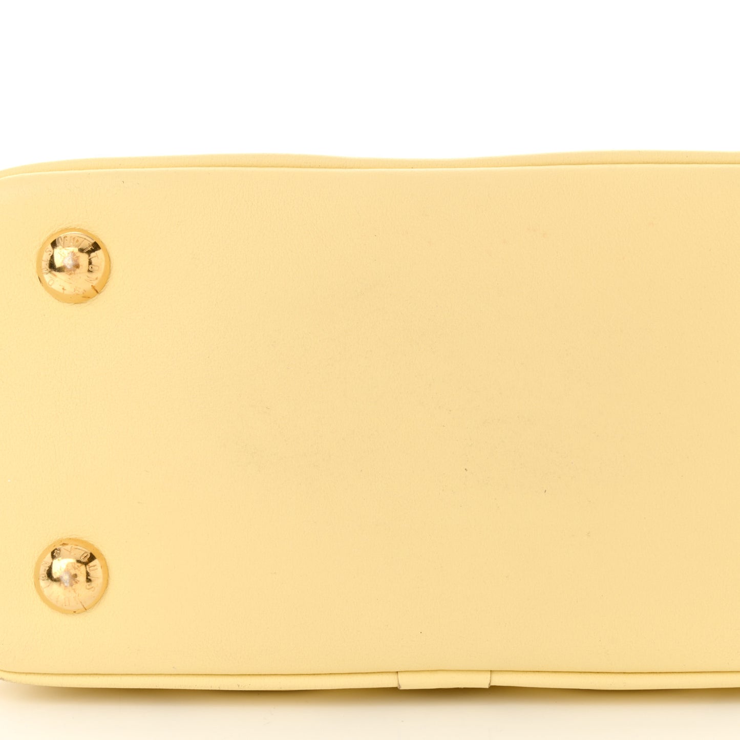 Calfskin Bubblegram Alma BB Banana