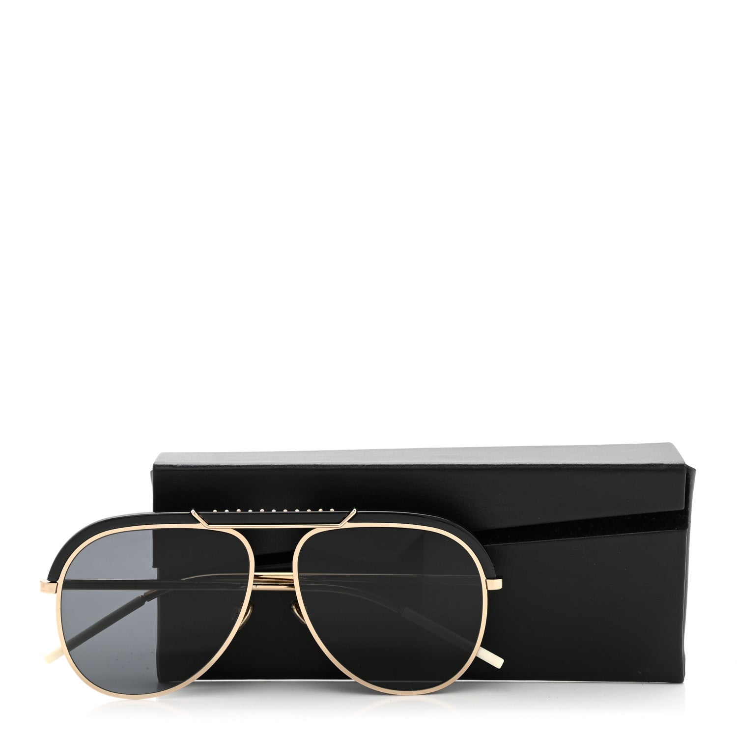 Christian Dior Desertic Aviator Sunglasses Gold 9 of 9