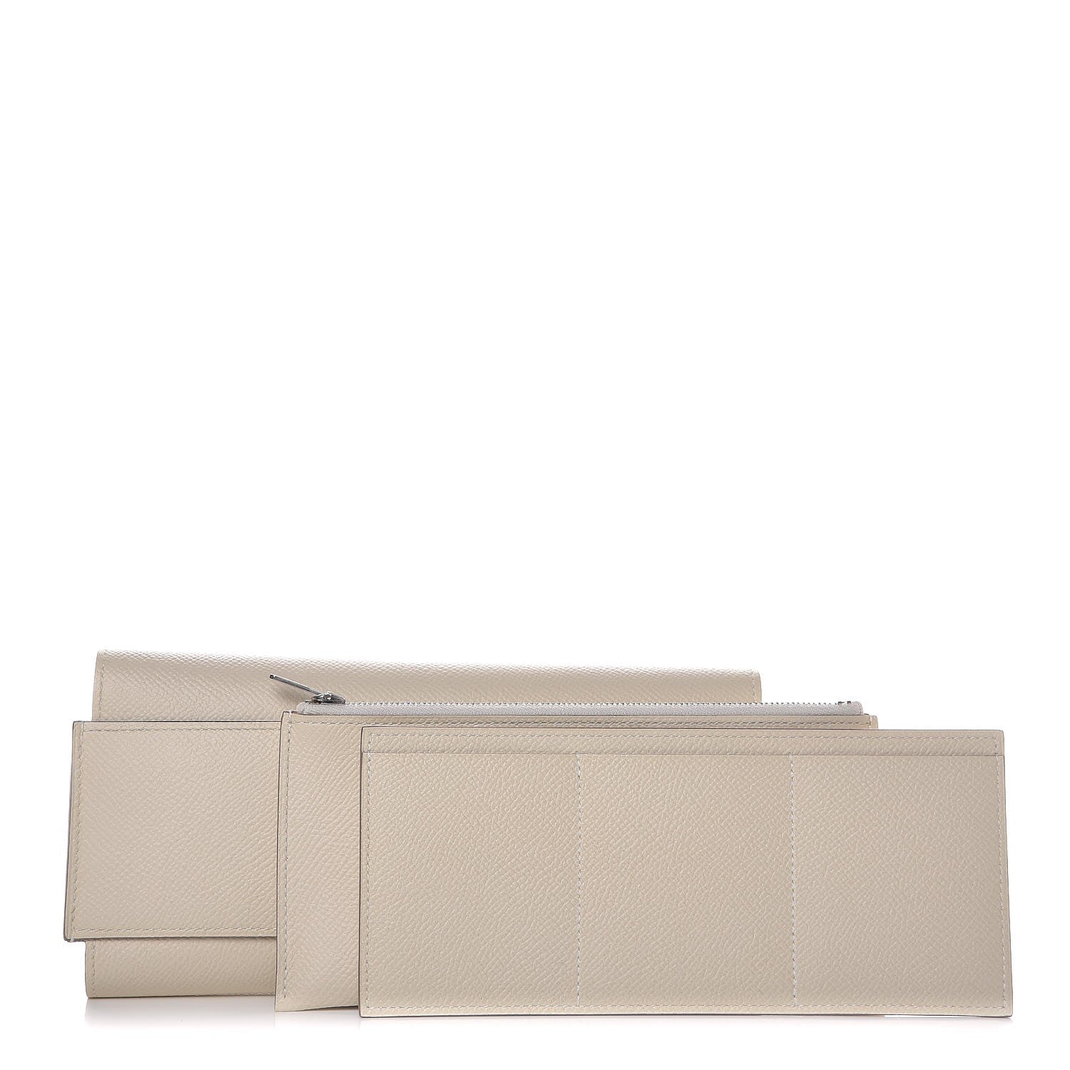 Hermes Epsom Passant Long Wallet Craie 3 of 11
