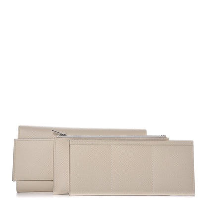 Hermes Epsom Passant Long Wallet Craie 3 of 11
