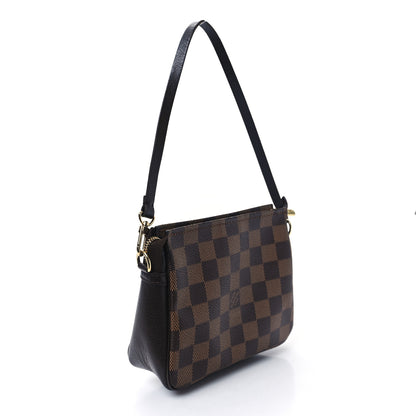 Louis Vuitton Damier Ebene Trousse Make Up Bag Pochette 3 of 10