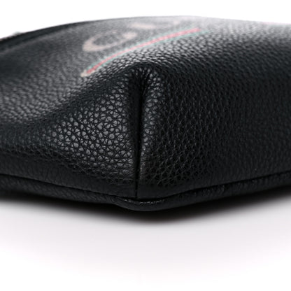 Gucci Grained Calfskin Small Logo Belt Bag Black 8 of 9