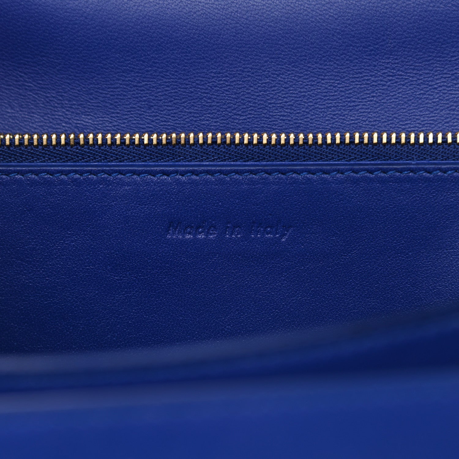 Celine Smooth Calfskin Medium Classic Box Flap Bag Indigo 6 of 8