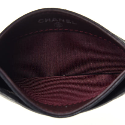 Chanel Lambskin Quilted Card Holder Black 5 of 8
