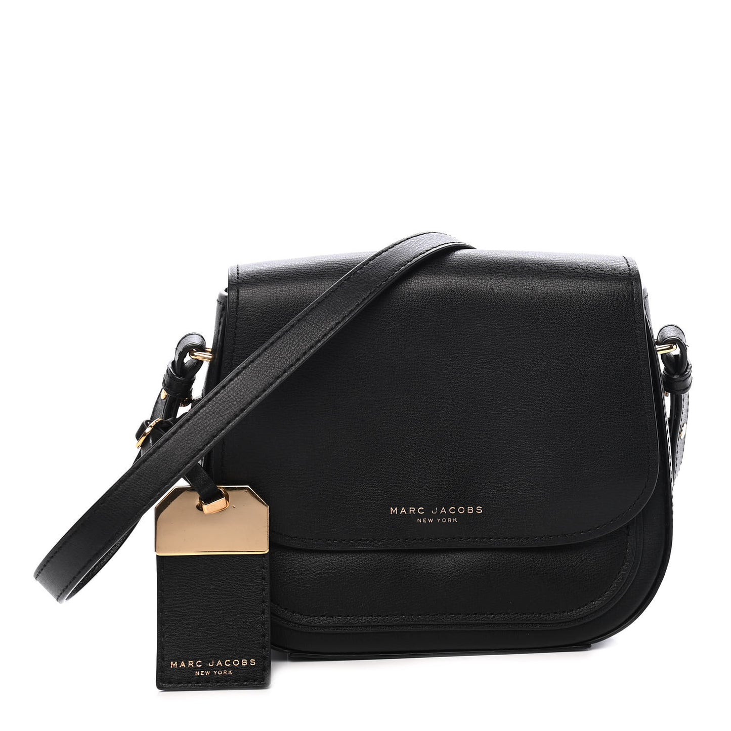 Calfskin Mini Rider Crossbody Black
