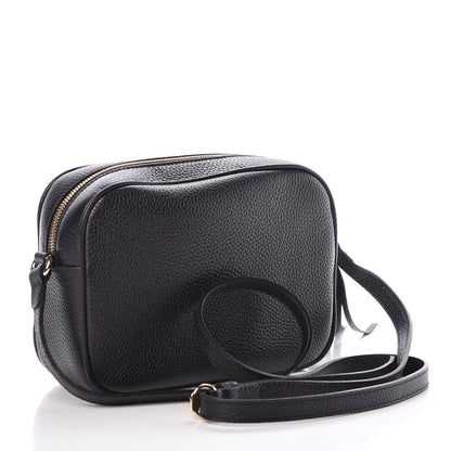 Gucci Pebbled Calfskin Small Soho Disco Bag Black 3 of 9