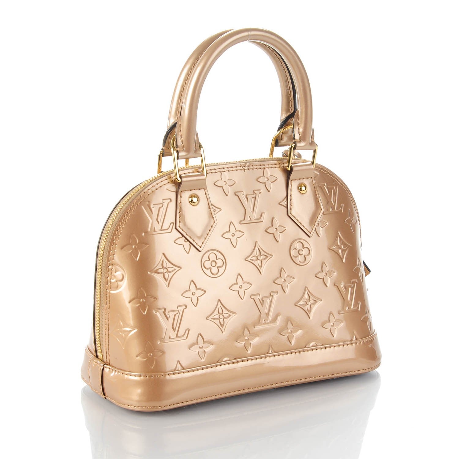 Louis Vuitton Vernis Alma BB Mordore 3 of 7