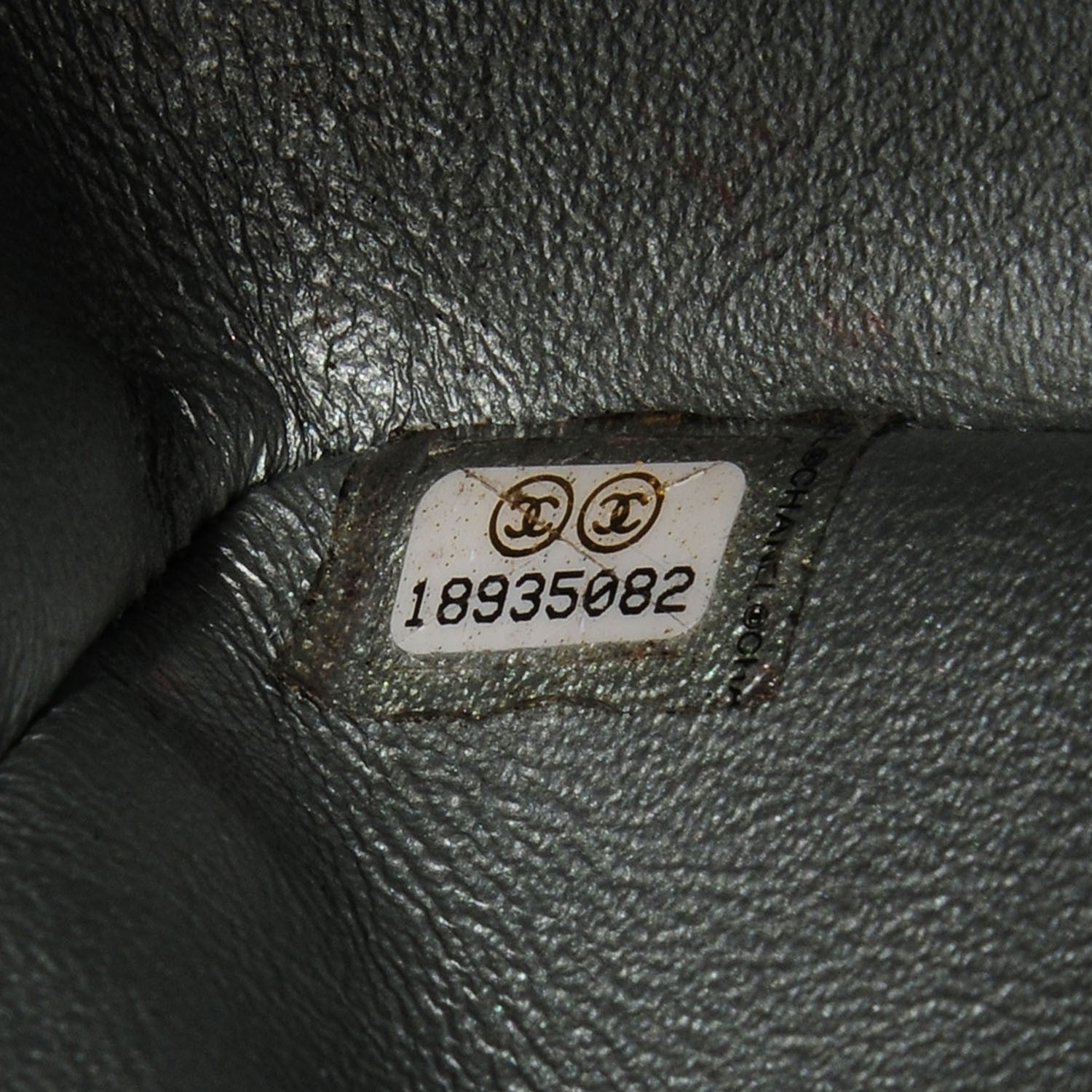 Chanel Lambskin Quilted Jumbo Double Flap Silver 8 of 8