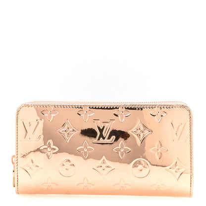 Louis Vuitton Monogram Miroir LV Ski Zippy Wallet Copper 1 of 6
