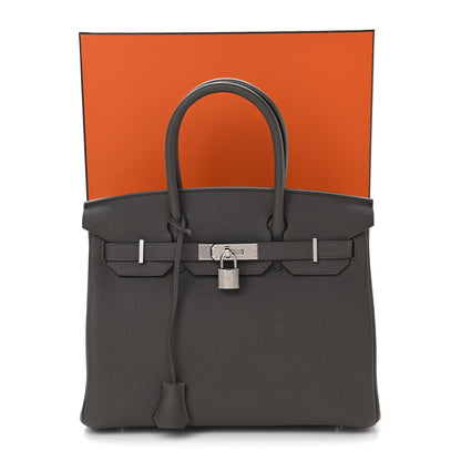 Hermes Togo Birkin 30 Etain 11 of 11