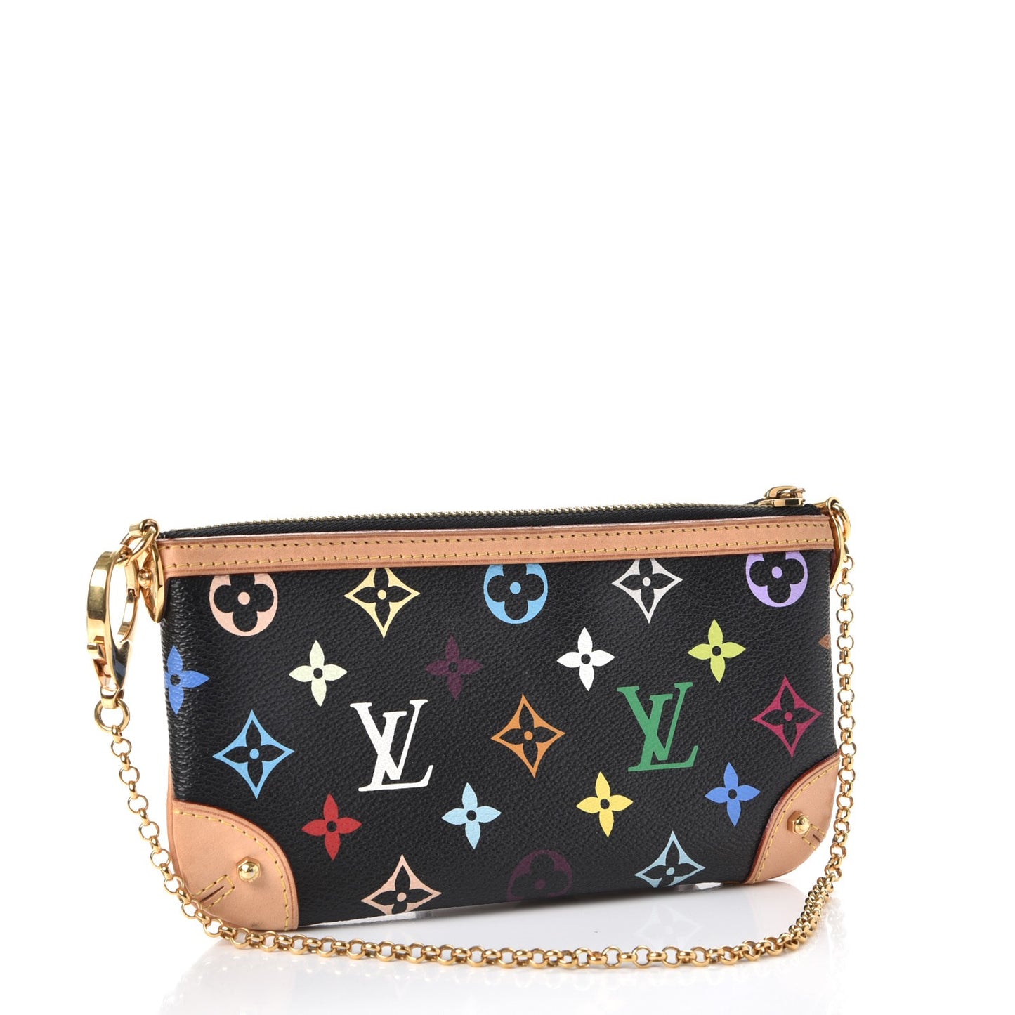 Monogram Multicolor Pochette Milla MM Black