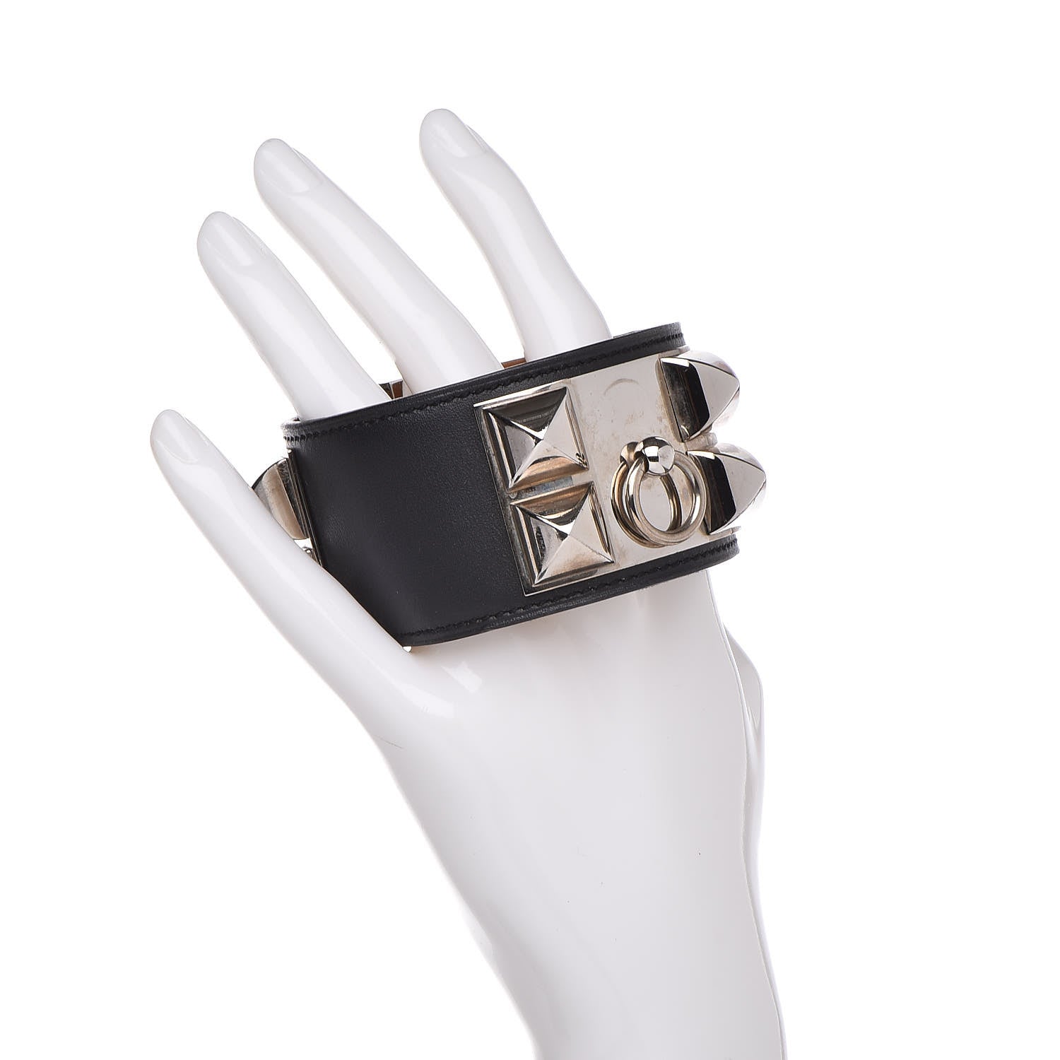 Hermes Box Collier de Chien CDC Bracelet L Black 2 of 7