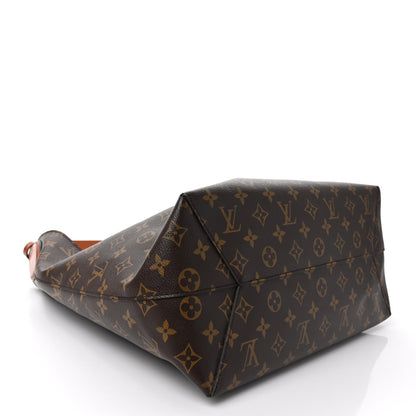 Louis Vuitton Monogram Flower Hobo Caramel 4 of 8