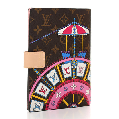 Louis Vuitton Monogram 2020 Christmas Animation Big Wheel Paul Notebook Cover 3 of 9