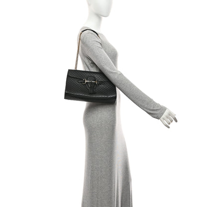 Gucci Microguccissima Medium Emily Chain Shoulder Bag Black 2 of 10