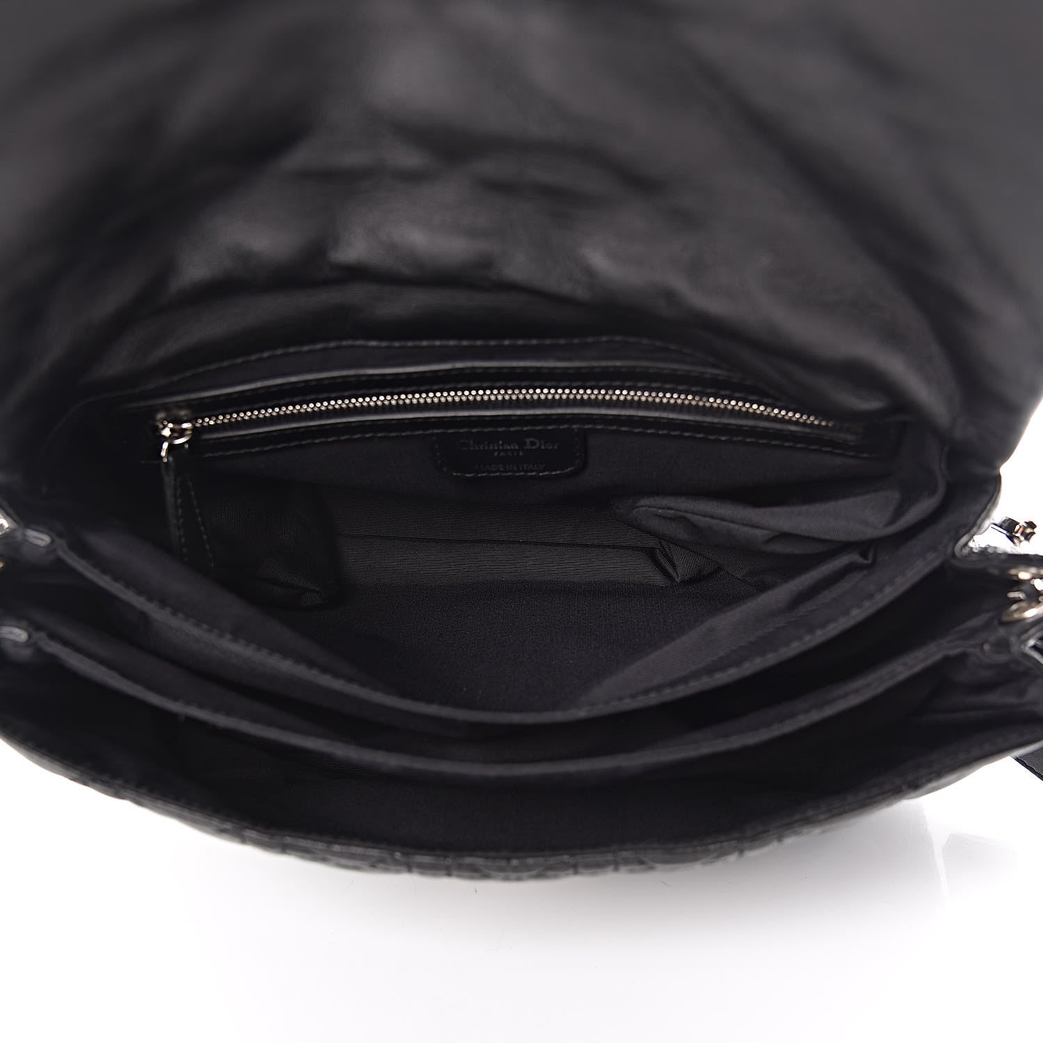 Christian Dior Lambskin Cannage New Lock Flap Black 5 of 11