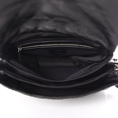 Christian Dior Lambskin Cannage New Lock Flap Black 5 of 11