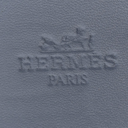 Hermes Suede Goatskin Cork Eze 30 Sandals 35 Bleu Grignon 8 of 12
