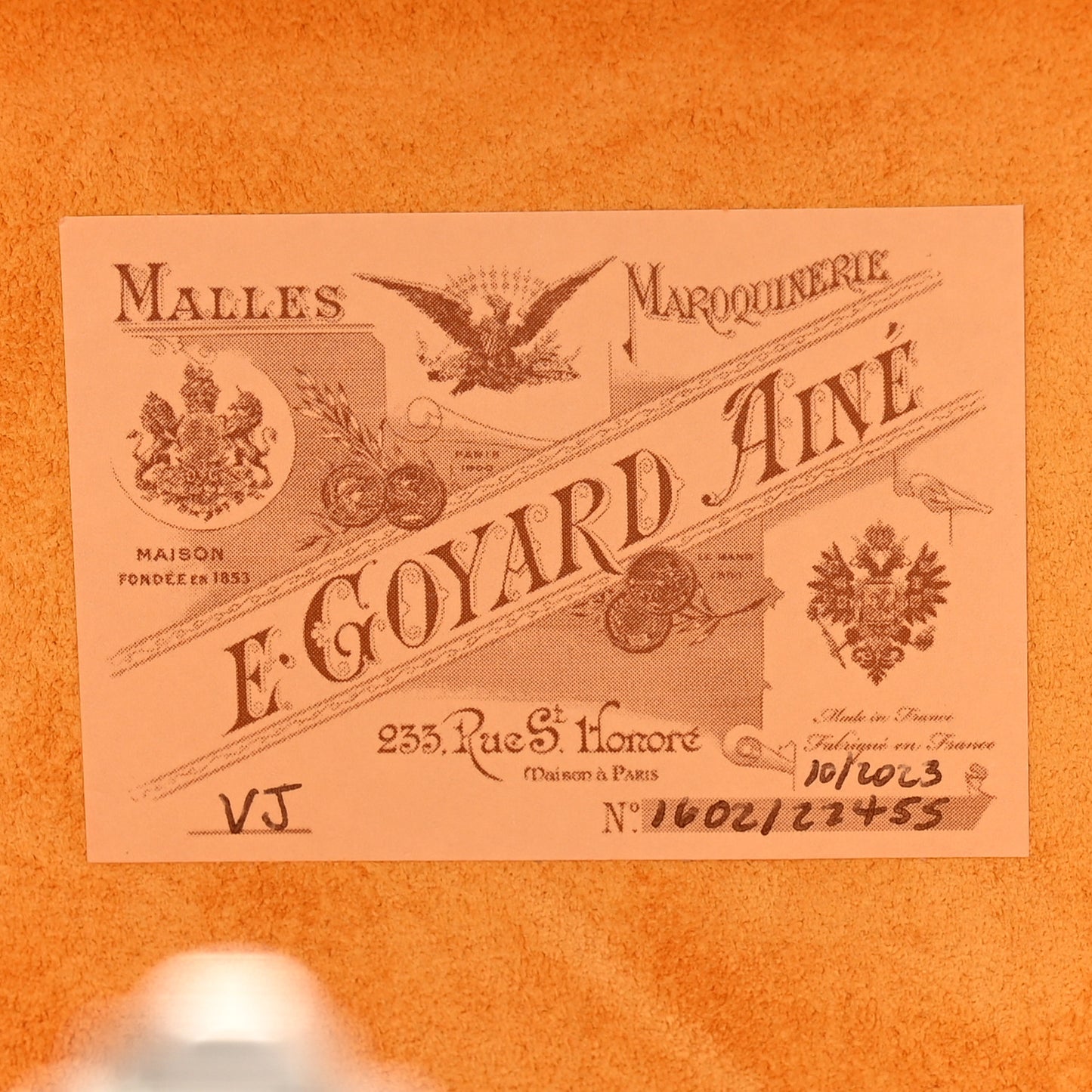 Goyardine Grand Hotel Trunk White