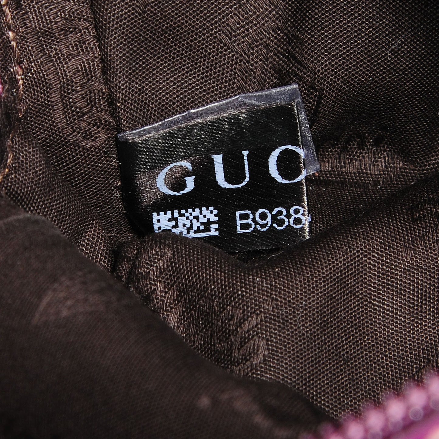 Guccissima GG Cosmetic Case Purple