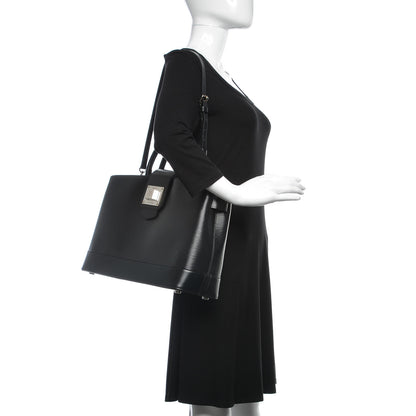 Louis Vuitton Epi Mirabeau GM Black 1 of 7