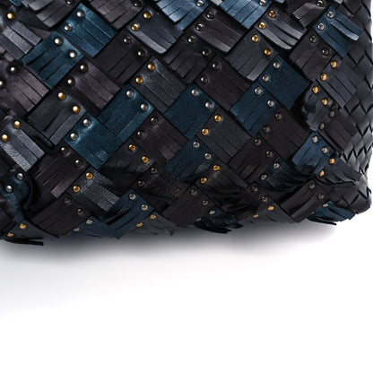 Bottega Veneta Nappa Intrecciato Studded Nodini Bag Black 10 of 10