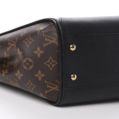 Louis Vuitton Calfskin Monogram Kimono Tote Black 9 of 12