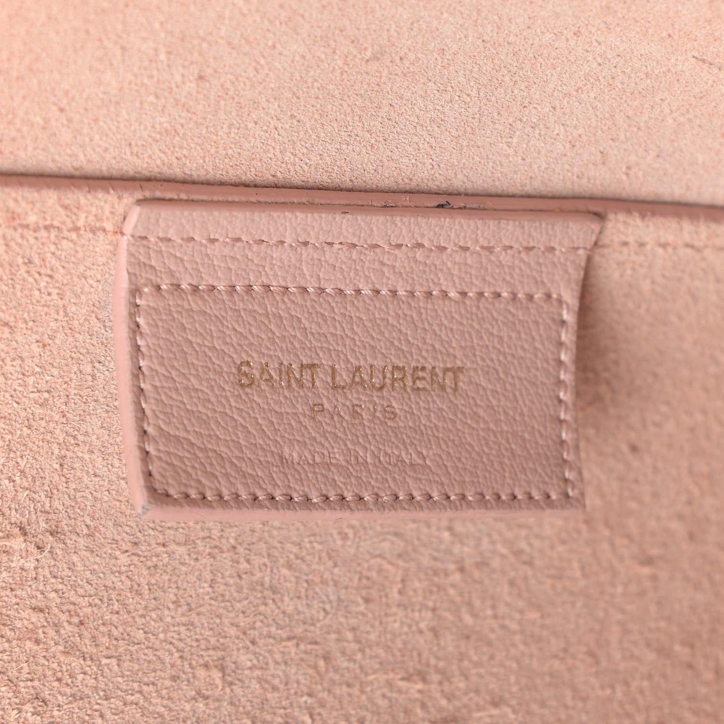 Calfskin Large Shopping Tote Pale Blush