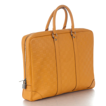 Louis Vuitton Damier Infini Porte-Documents Voyage Solar 3 of 9