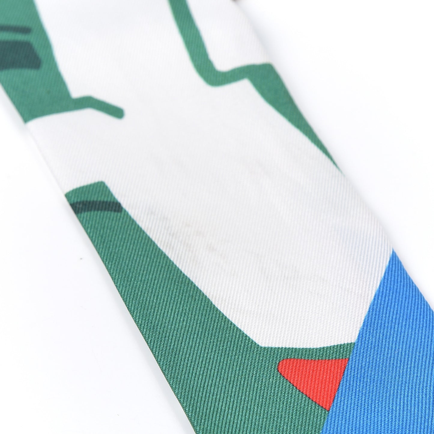 Silk Graff Graffiti Twilly Orange Jaune Vif Vert