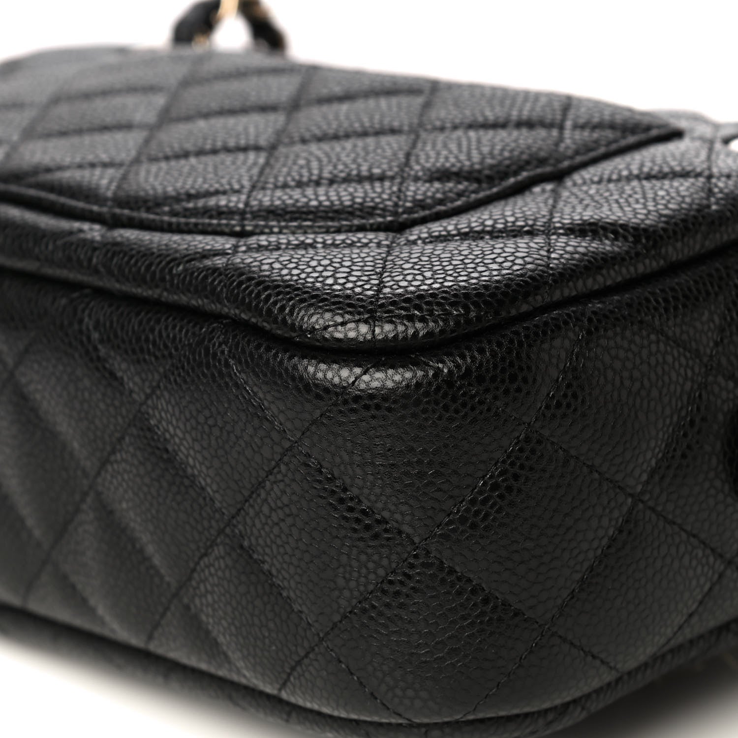 Chanel Caviar Quilted Camera Case Black 10 of 11