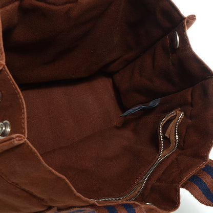 Hermes Cotton Canvas Fourre Tout PM Tote Brown 5 of 10