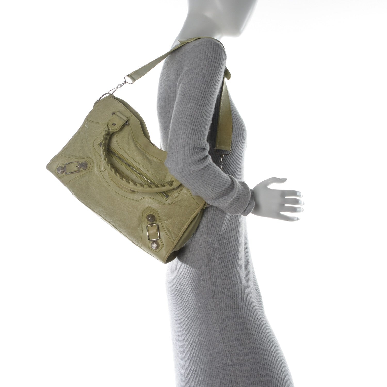 Balenciaga Agneau Giant 21 Silver Hardware City Granny 2 of 7