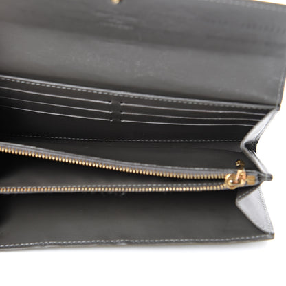 Louis Vuitton Vernis Sarah Wallet Gris Art Deco 4 of 16