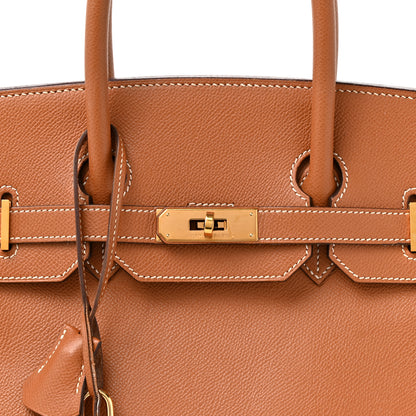 Hermes Courchevel Birkin 35 Gold 8 of 21