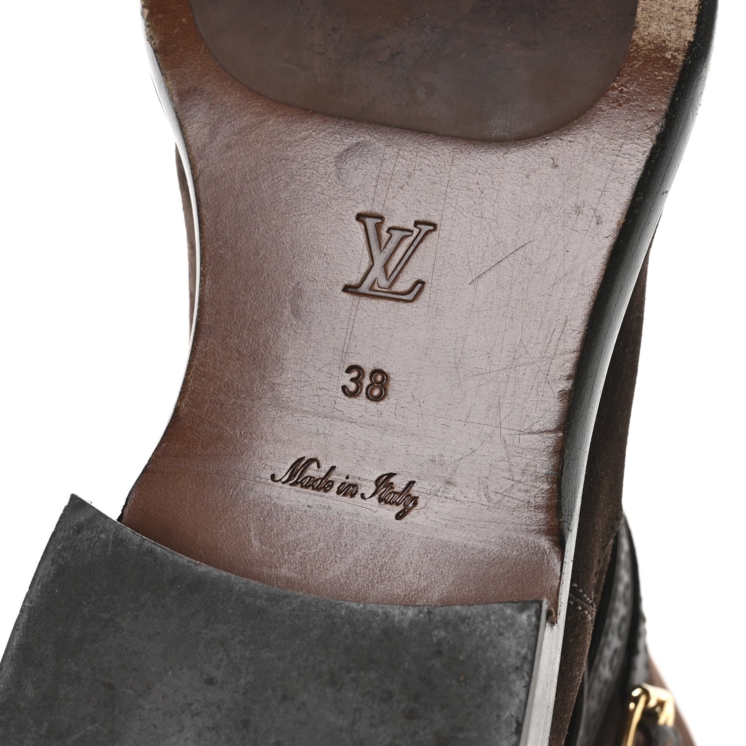 Louis Vuitton Suede Crossroads High Boot 38 Brown 7 of 8