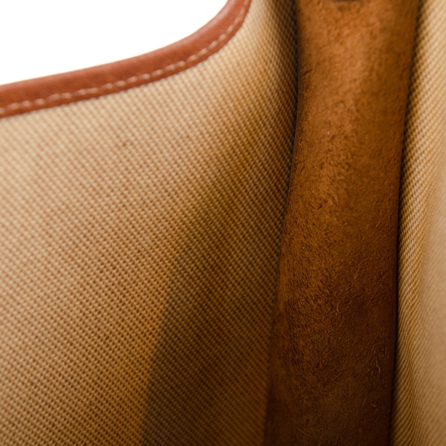 Hermes Toile Ardennes Evelyne GM Ecru Noisette 7 of 8