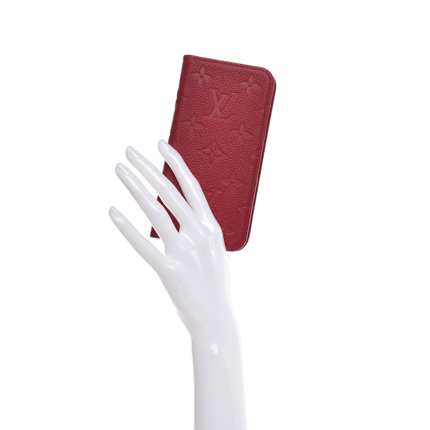 Empreinte iPhone X Folio Scarlet