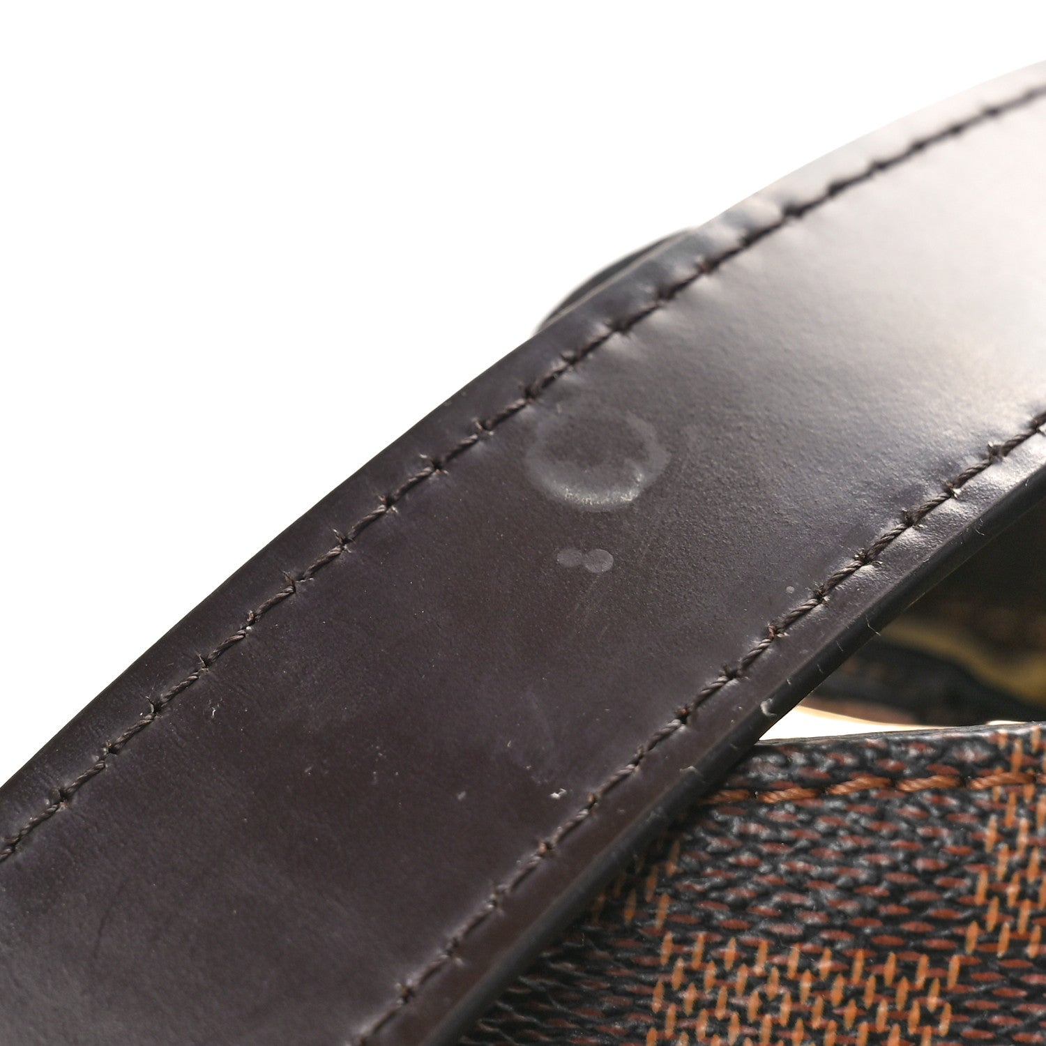 Louis Vuitton Cuir Taurillon Damier Ebene Normandy Magnolia 10 of 11
