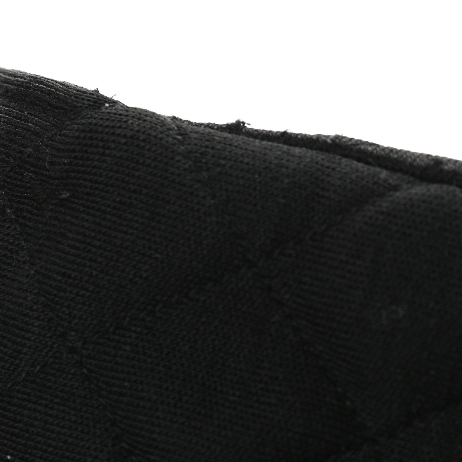 Chanel Jersey Quilted Medium Bijoux Chain Double Flap Black 13 of 14