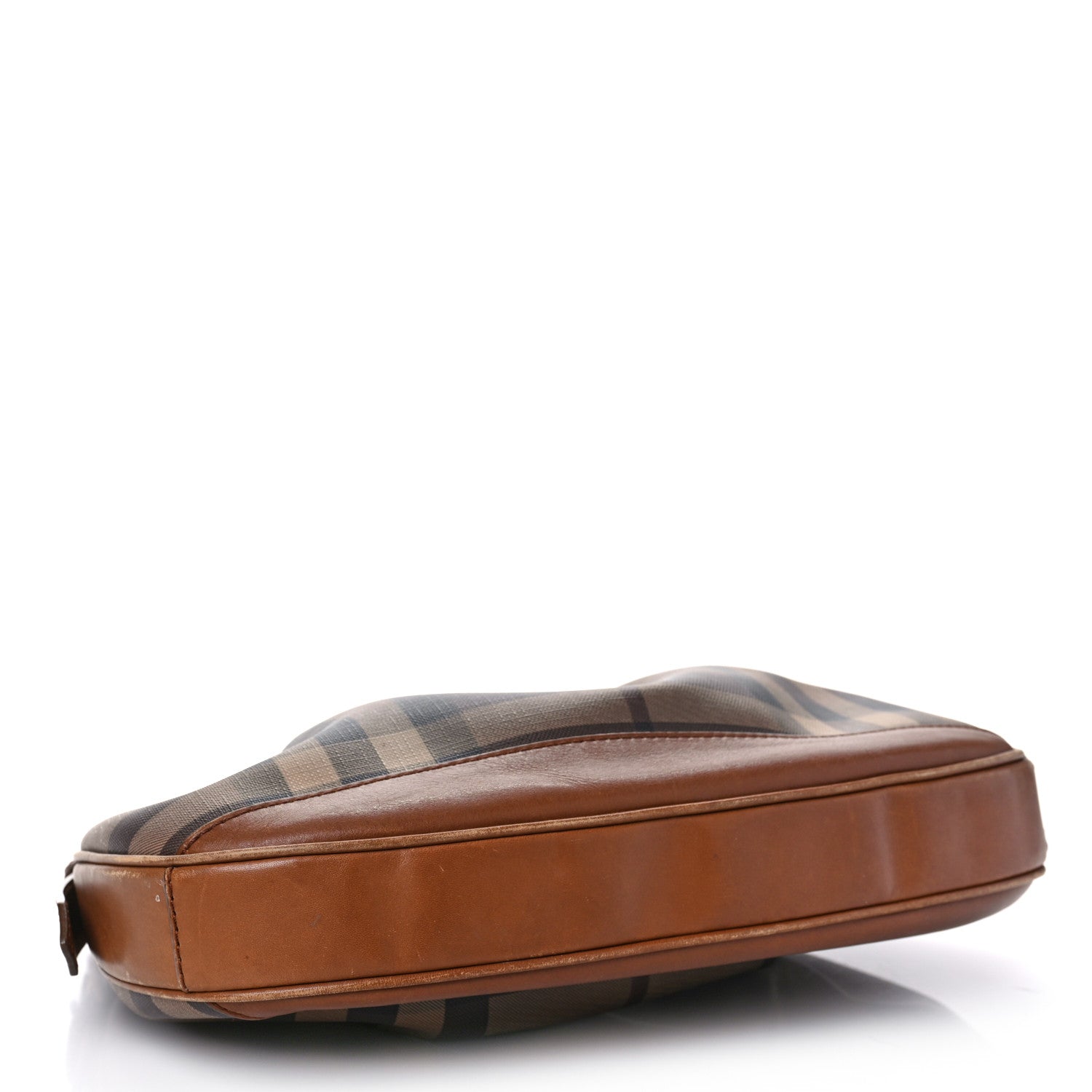 Burberry Smoked Check Brooklyn Hobo Tan 3 of 10