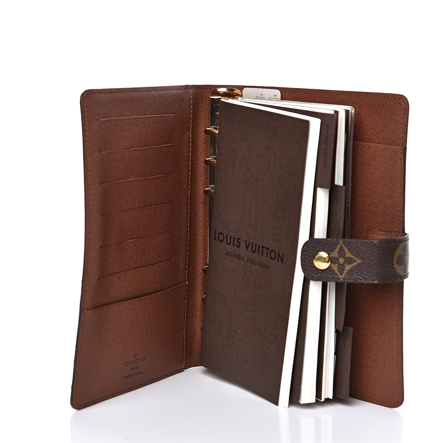 Monogram Medium Ring Agenda Cover