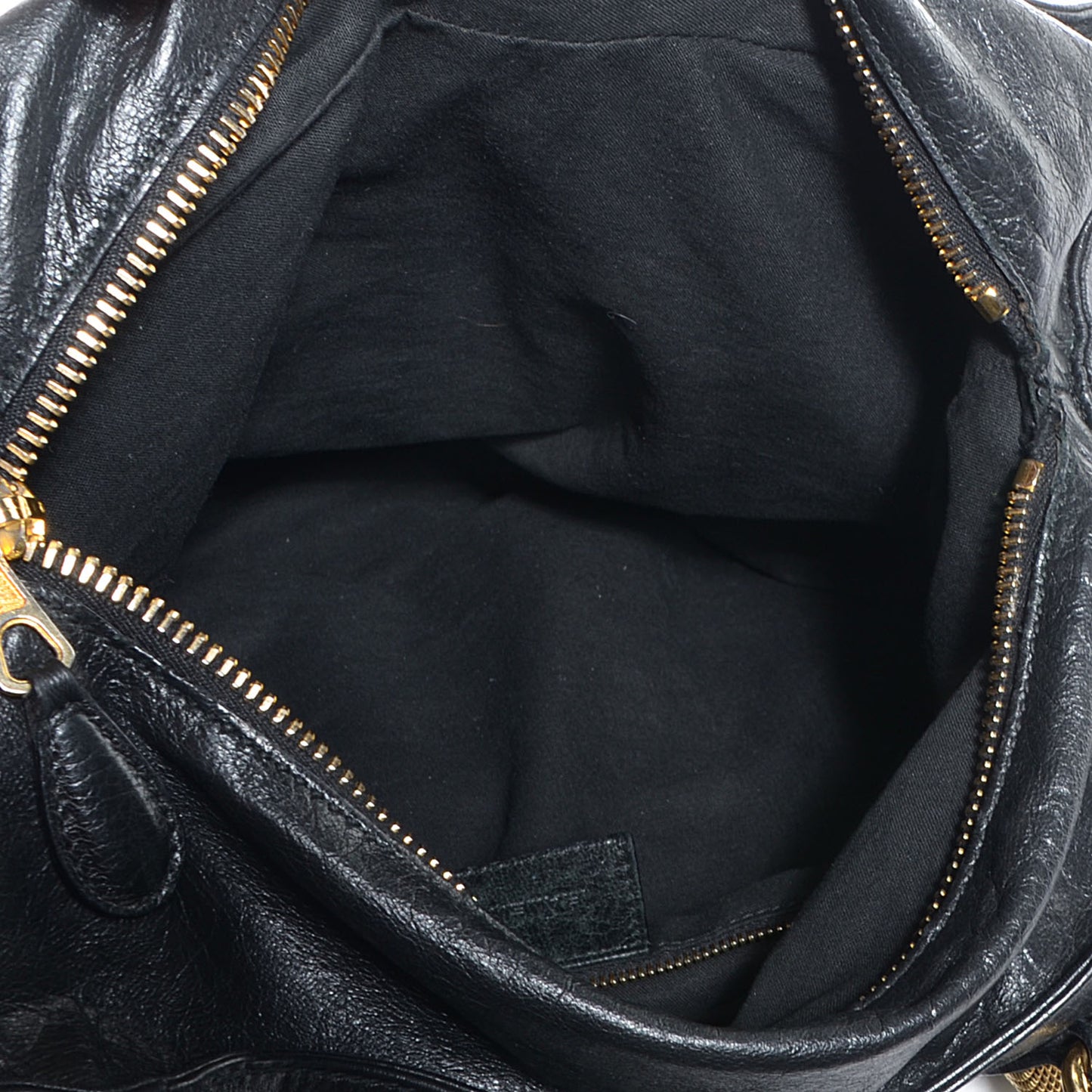 Agneau Giant 21 Gold Hardware Brief Black