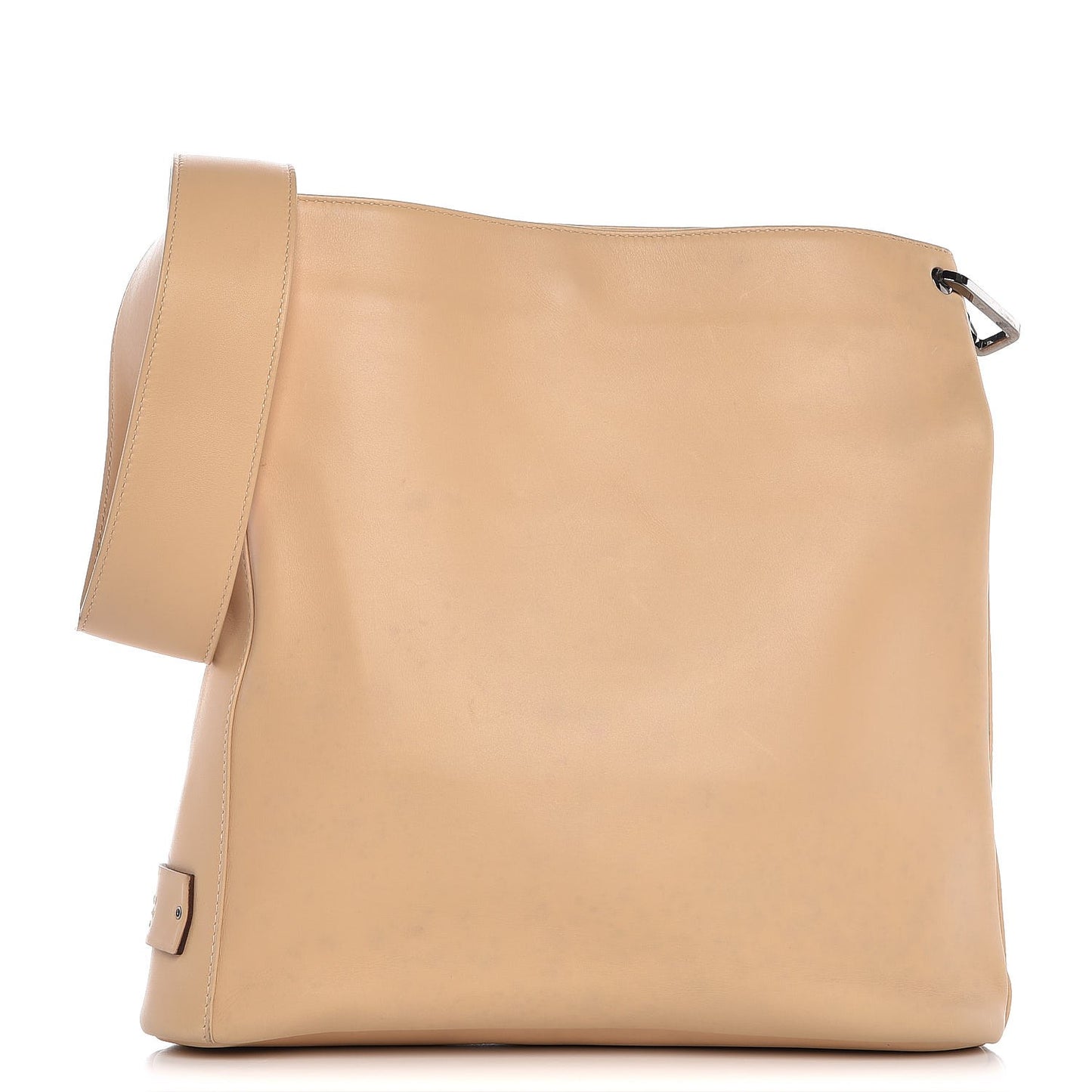 Calfskin Hobo Beige