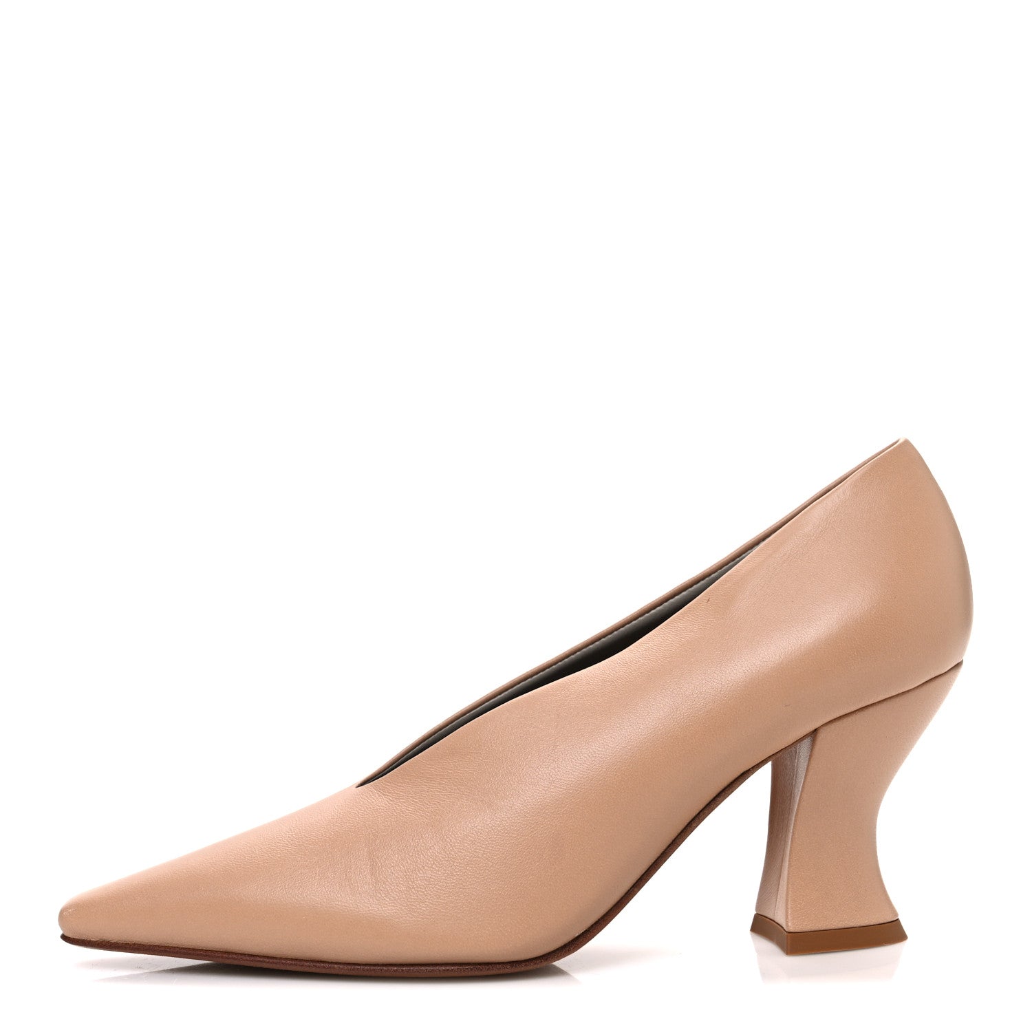 Bottega Veneta Nappa Almond Pumps 36.5 Cipria 1 of 10