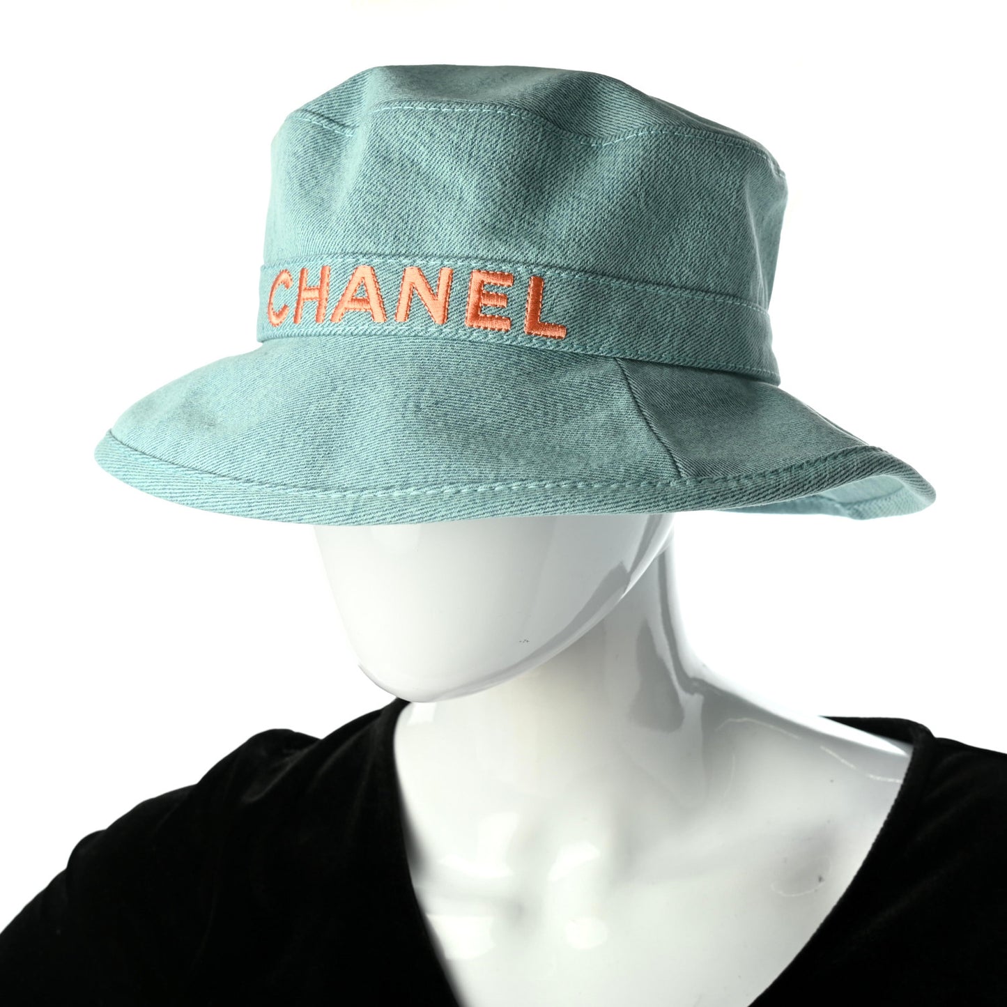 Denim CC Bucket Hat M Light Blue
