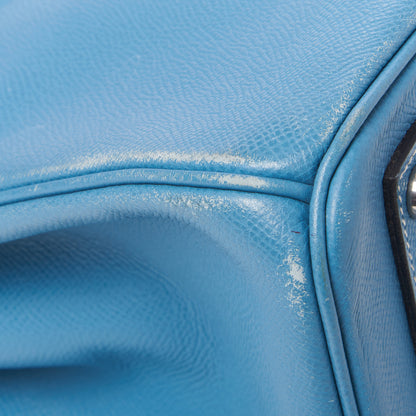 Hermes Epsom HAC Birkin 32 Blue Jean 39 of 39